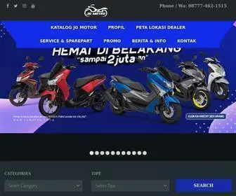 Jgmotor.co.id Screenshot