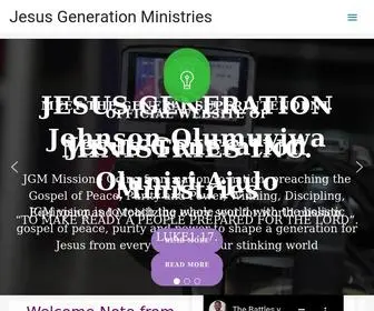 JGmWorldwide.org(Jesus Generation Ministries) Screenshot