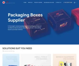 JGPKG.com(Packaging Design Supplies) Screenshot