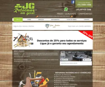 Jgreformas.com.br(São Paulo) Screenshot