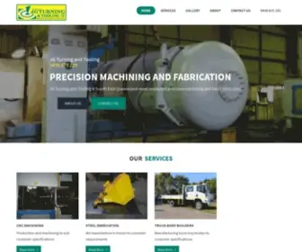 Jgturning.com.au(Precision Machining & Fabrication) Screenshot