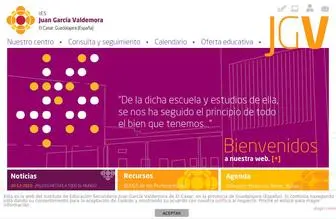 Jgvaldemora.org(IES) Screenshot