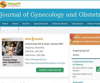 JGynobst.org(Journal of Gynecology and Obstetrics) Screenshot