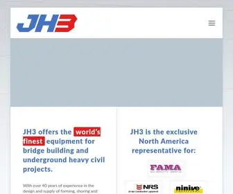 JH3Gear.com(JH3 Heavy Civil Equipment LLC) Screenshot