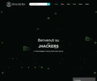 Jhackers.it(News, Video e Guide sul mondo dell'Ethical Hacking) Screenshot