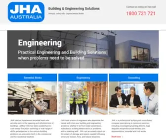 Jha.com.au(Building Surveys) Screenshot