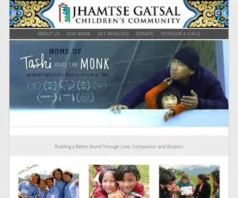 Jhamtsegatsal.org(Jhamtse international) Screenshot