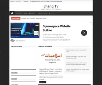 Jhangtv.com(Home) Screenshot