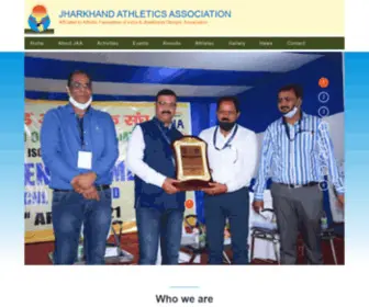 Jharkhandathletics.org.in(JHARKHAND ATHLETICS ASSOCIATION) Screenshot