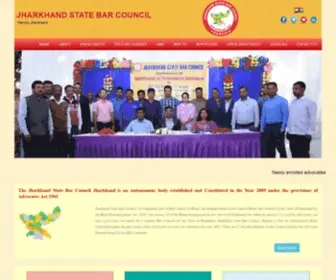 Jharkhandstatebarcouncil.org(JHARKHAND STATE BAR COUNCIL) Screenshot