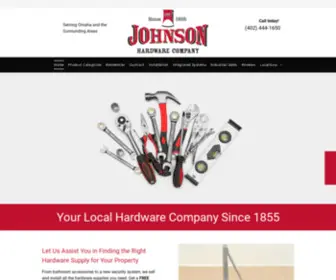 Jhcomaha.com(Johnson Hardware Co) Screenshot