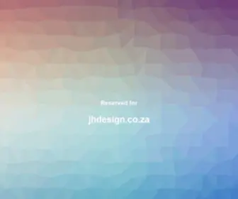 Jhdesign.co.za(Web Development) Screenshot