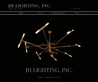 JhlightingStore.com(JH Lighting offers the best American made custom handmade light fixtures and lighting designs) Screenshot