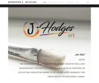 Jhodgesart.com(JENNIFER L) Screenshot