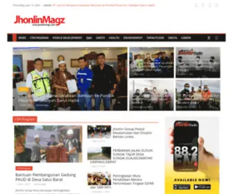 Jhonlinmagz.com(Company Media) Screenshot