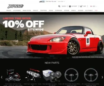 Jhpusa.com(Specializing in Honda and Acura aftermarket and OEM automotive performance parts. JHPUSA) Screenshot