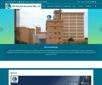 JHRML-BD.com(JMI Hospital Requisite Manufacturing Ltd) Screenshot