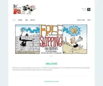 JHS-Shop.com(Look here for autographed B.C. and Wizard of Id comic items) Screenshot