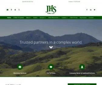 JHS.com(JHS CPAs) Screenshot