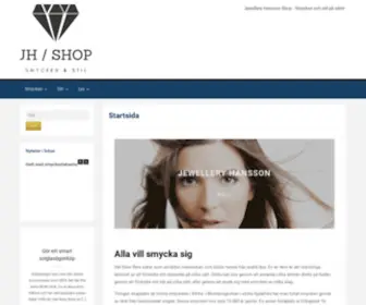 JHshop.se(Jewellery Hansson Shop) Screenshot