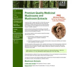 JHSNP.com(Medicinal mushrooms) Screenshot