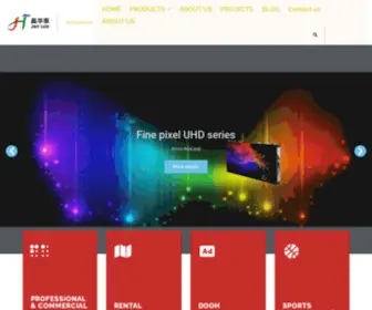 JHT-Led.com(深圳市晶华泰科技有限公司) Screenshot