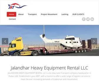 JHT-Transport.com(Best transport company) Screenshot