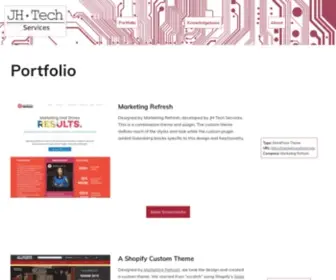 Jhtechservices.com(A knowledgebase) Screenshot