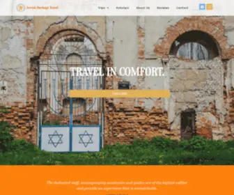 JHtravel.org(Jewish Heritage Travel) Screenshot