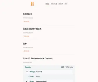Jhuang.me(徑庭) Screenshot