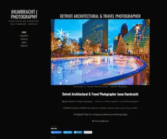 Jhumbrachtphotography.com(Detroit Architectural & Travel Photographer) Screenshot