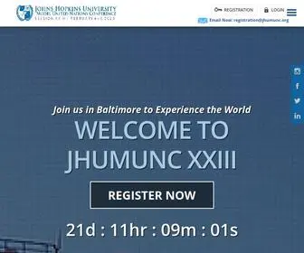Jhumunc.org(Homepage) Screenshot