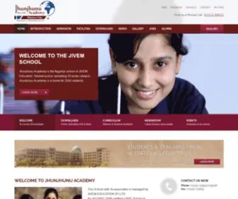 JhunjHunuacademy.org(CBSE School) Screenshot