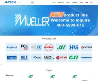 JI-Tech.com.cn(JI-TECH Electronics) Screenshot