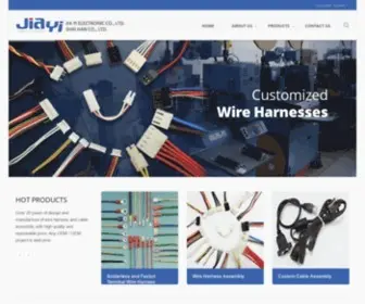 Jia-YI.com.tw(Over 20 Years of Wire Harnesses) Screenshot