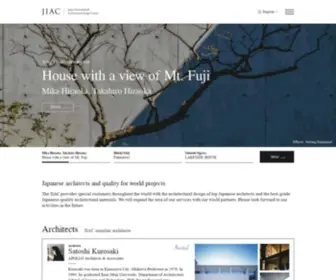 Jiac.com(The Japan International Architectural design Center (JIAC)) Screenshot