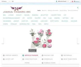 Jiahuawholesale.com(Jia Hua Trading Inc) Screenshot