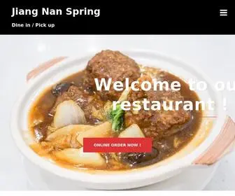 Jiangnanspring910.com(Jiang Nan Spring) Screenshot