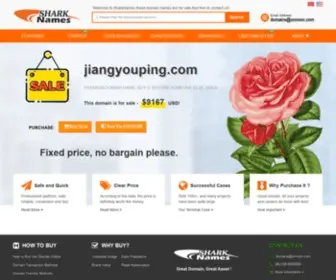 Jiangyouping.com(Shark Name) Screenshot