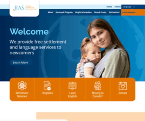 Jiastoronto.org(JIAS Toronto) Screenshot