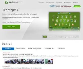Jibas.net(Sistem Informasi Sekolah JIBAS) Screenshot