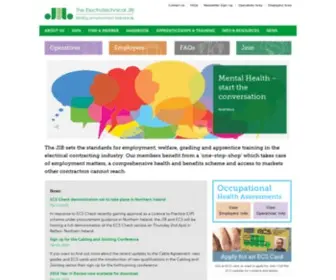 Jib.org.uk(Joint Industry Board) Screenshot