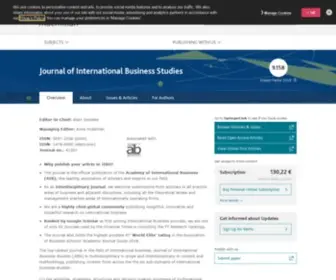 Jibs.net(Journal of International Business Studies) Screenshot