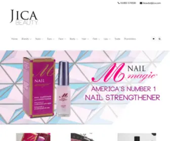 Jica.com(Jica Beauty Products Ltd) Screenshot