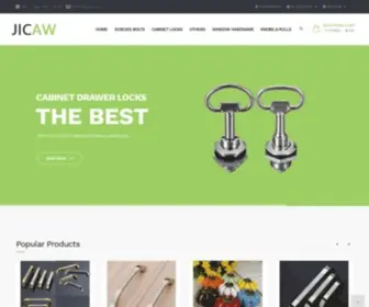 Jicaw.com(Cabinet Drawer Locks) Screenshot