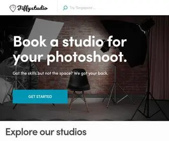 Jiffy.studio(Rent a photo studio everywhere) Screenshot