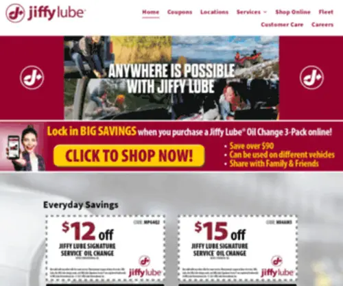 Jiffylubeco.com(Jiffy Lube Colorado Area Jiffy Lube Locations) Screenshot