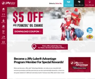 Jiffylubeontario.com(Jiffy Lube Oil Changes) Screenshot