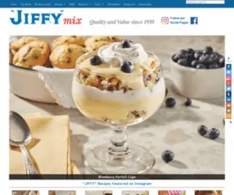 Jiffymix.com("JIFFY" Mix) Screenshot