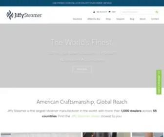 Jiffysteamer.com(Steamers for Clothes) Screenshot